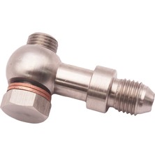 Homyl M10X1.0 4AN Turbo Çelik Yağ Besleme Banjo Bolt Kiti 1.5mm Restriktör (Yurt Dışından)