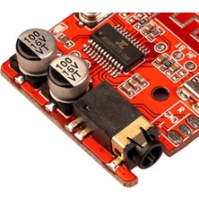 Prettyia Bluetooth Alıcı Kurulu Dekoder Kurulu Müzik Modülü Snr 90DB Thd + N -70DB Kırmızı (Yurt Dışından)