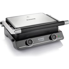 Schafer Gusto Grill Izgara & Tost Makinesi - Inox