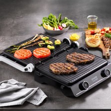 Schafer Gusto Grill Izgara & Tost Makinesi - Siyah