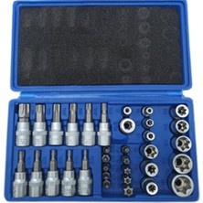 Özgün Ticaret Lokma Takımı 34 Parça 3/8 1/4 Torx & E Lokma Set