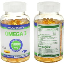 Multimed Omega 1000 Mg Balık Yağı 200 Softgel