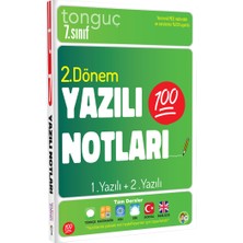 Tonguç Akademi 7. Sınıf Yazılı Notları 2. Dönem 1 ve 2. Yazılı