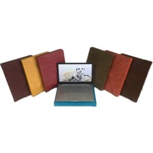 C5 Electronics MacBook Pro 13.3 ve 13.3 Tüm Notebooklara Uyumlu  Vegan Deri Çanta Sleevebag Stand