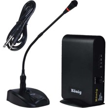 König K-301 Uhf Tek Kanal Kürsü Mikrofonu