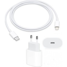 Robeve Apple iPhone Tüm Serilerle Uyumlu Hızlı Şarj Aleti Kablo Adaptör Set Iphone 11 / 12 / 13 / Pro / Pro Max