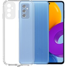 Kzy Samsung Galaxy M52 Tıpalı Kamera Korumalı Şeffaf Premier Kılıf