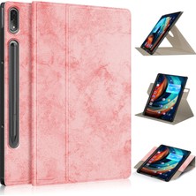 ZSZH Lenovo Tab P12 Pro Için Deri Tablet Kılıfı (Yurt Dışından)