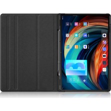 ZSZH Lenovo Tab P12 Pro Için Deri Tablet Kılıfı (Yurt Dışından)