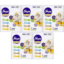 Sleepy Bebek Bezi Extra Beden:5 (11-18KG) Junior 400 Adet (4 Lü Jumbo Pk Serisi) (5pk*80)