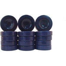 Helena Wood Art Tavla Pulu Lacivert Polyester (44,5 Mm)