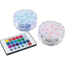 Ideen Welt Su Altı Renkli LED Işık-Kumandalı