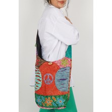 Elif Papatya Desenli Kol Çantası