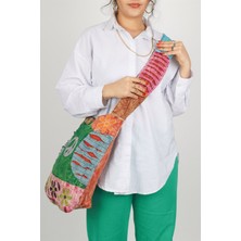 Elif Papatya Desenli Kol Çantası