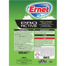 Ernet Pro Active Fırın & Izgara Temizleyici 435 ml