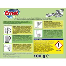 Ernet Temizlik İçin Limon Tuzu 100 grr