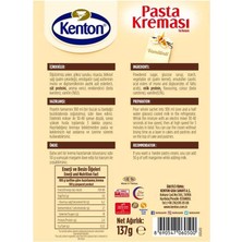 Kenton Pasta Kreması Sade 137 gr