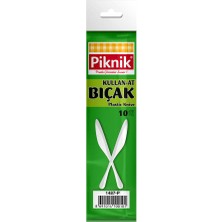Piknik Plastik Bıçak 10'lu
