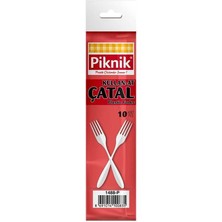 Piknik Plastik Çatal 10'lu