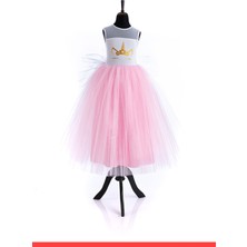 Tameris Kostüm Unicorn Elbise Uzun Lady Pembe