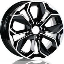 EMR-A265-01 6.0X14"-4X100 ET35 67.1 Black Diamond Jant (4 Adet)