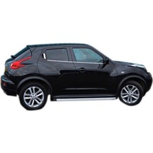 A&G Tuning Nissan Juke Krom Cam Çıtası Takımı  2010-2019 Arası  4 Prç. Paslanmaz Çelik