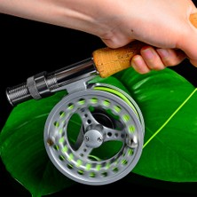 Foyou Tam Metal Fly Fishing Reel Alüminyum Alaşımlı Gövde (Yurt Dışından)