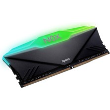 Apacer Nox Rgb Aura Black 8gb (1X8GB) 3200MHZ CL16 Ddr4 Gaming Ram (AH4U08G32C28YNBAA-1)