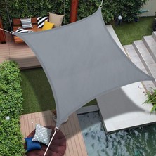 Sanlindou 3.6 * 3.6 M Su Geçirmez Tente Güneşlik Güneş Gölge Yelken Açık Bahçe Plaj K Için Patio Havuz Güneş Gölgelik Çadır Güneş Barınak | Gölge Yelkenleri Ve Ağlar (Bej) (Yurt Dışından)