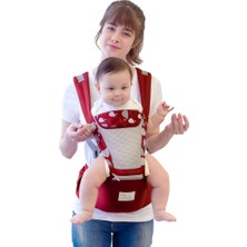 Sanlindou Ergonomik Bebek Taşıyıcı Bebek Kanguru Çocuk Kalça Koltuk Aracı Bebek Tutucu Sling Wrap Sırt Çantaları Bebek Seyahat Etkinlik Dişli | Sırt Çantaları Ve Taşıyıcılar (Kırmızı)(Yurt Dışından)