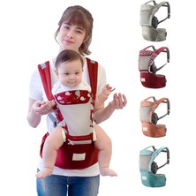 Sanlindou Ergonomik Bebek Taşıyıcı Bebek Kanguru Çocuk Kalça Koltuk Aracı Bebek Tutucu Sling Wrap Sırt Çantaları Bebek Seyahat Etkinlik Dişli | Sırt Çantaları Ve Taşıyıcılar (Kırmızı)(Yurt Dışından)