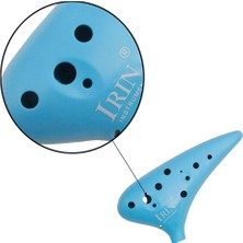 Sanlindou Ocarina 12 Buracos C Anahtar Ocarina 12 Delik Ocarina Flüt Orff Instruments Çocuklar Için Müzik Aletleri | Ocarina (Mavi) (Yurt Dışından)