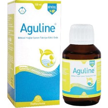 Aguline Bitkisel Gaz Şurubu 100 Ml - Rezene, Zencefil, Anason, Dereotu, ve Kimyon Yağları İçeren Şurup