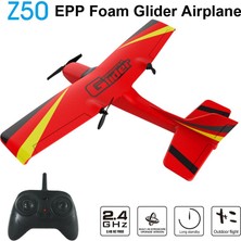 Sanlindou Rc Uçak Epp Köpük Planör Uçak Gyro 2.4G 2Ch Uzaktan Kumanda Wingspan 25 Dakika Uçuş Zaman Rc Uçaklar Oyuncak | Rc Uçaklar (Kırmızı) (Yurt Dışından)