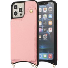 Lnobern iPhone 11 Pro Max (6,5 Inç) Için Çapraz Gövde Kart Yuvası Cüzdan Kılıfı (Yurt Dışından)