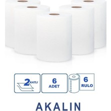 Akalın Hareketli Kağıt Havlu 21 Cm x 6 Rulo