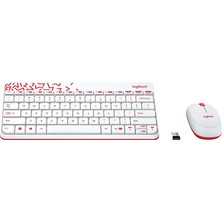 Logitech MK240 Nano Kablosuz Birleşik Klavye-Beyaz (Yurt Dışından)