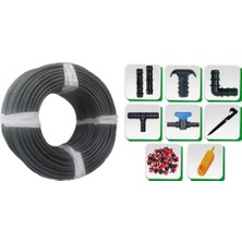 Hd Gurup 20 Deliksiz Damlama Borusu Set 200 Metre