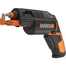 Worx WX255 4VOLT/1.5AH. Li-Ion Şarjlı Şarjörlü Tornavida + 6 Adet Bits Uç + Vida Tutucu