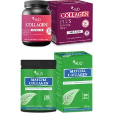 Hud Collagen Plus Powder Ve Hud Matcha  2'Li Set