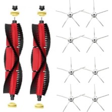 Hubsan S5 Max (Roborock S5 Max) Uyumlu Clean More Platinum Set 18 (10 Parça Beyaz Set)