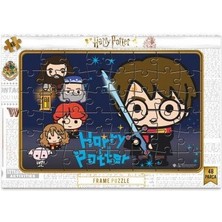 Laço Kids Harry Potter 48 Parça Lisanslı Frame Puzzle/yapboz