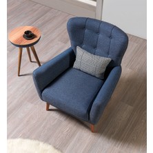 Retro Berjer Lacivert