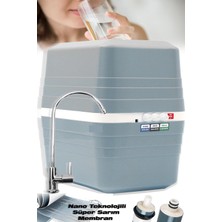 Liberti WM21 Premium Ultramineral Ters Osmoz Metal 8 Litre Çelik Tanklı Su Arıtma Cihazı