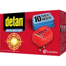 Detan Sivrisineksiz 10 Gece Süper Mat ve Cihaz