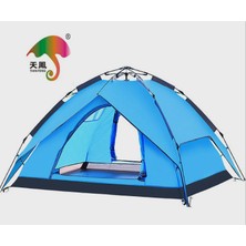 Loggia Otomatik Kurulum 4 Kişilik Gölgelikli Çadır (220X200X145)