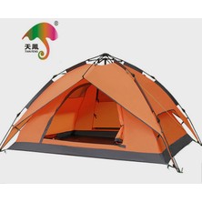 Loggia Otomatik Kurulum 4 Kişilik Gölgelikli Çadır (220X200X145)