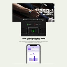 ZeBlaze Meteor 1.57 Inç Renkli Dokunmatik Ekran Akıllı Izle Siyah