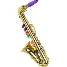 Perfeclan Saksafon Oyun Prop Sax Çocuklar Için Okul Öncesi Müzik Öğrenme Eğitici Oyuncaklar (Yurt Dışından)