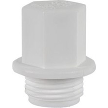 Güven Plastik 32 mm Pprc Kör Tapa Beyaz   (10 Adet)